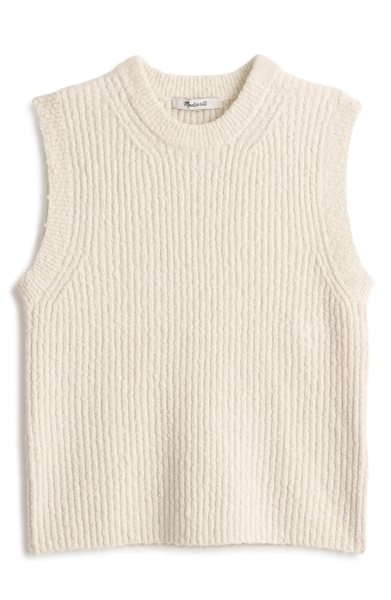 Bouclé Sweater Tank | Nordstrom