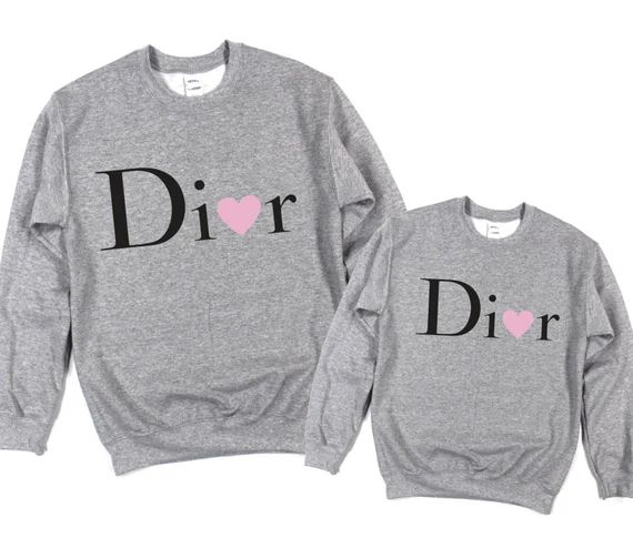 Mommy and Me Matching Outfits, Designer Inspired Matching Sweaters, Valentines Day | Etsy (US)