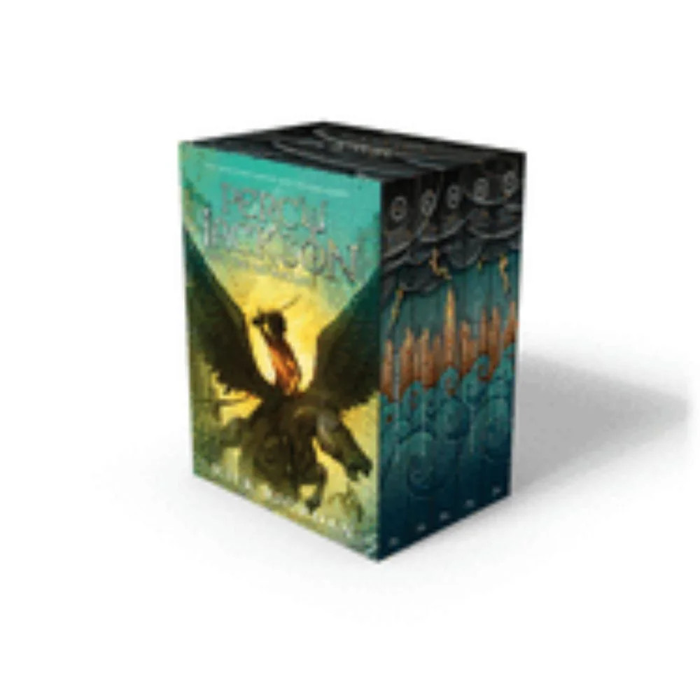 Rick Riordan: Percy Jackson and the Olympians Hardcover Boxed Set (Hardcover) | Walmart (US)