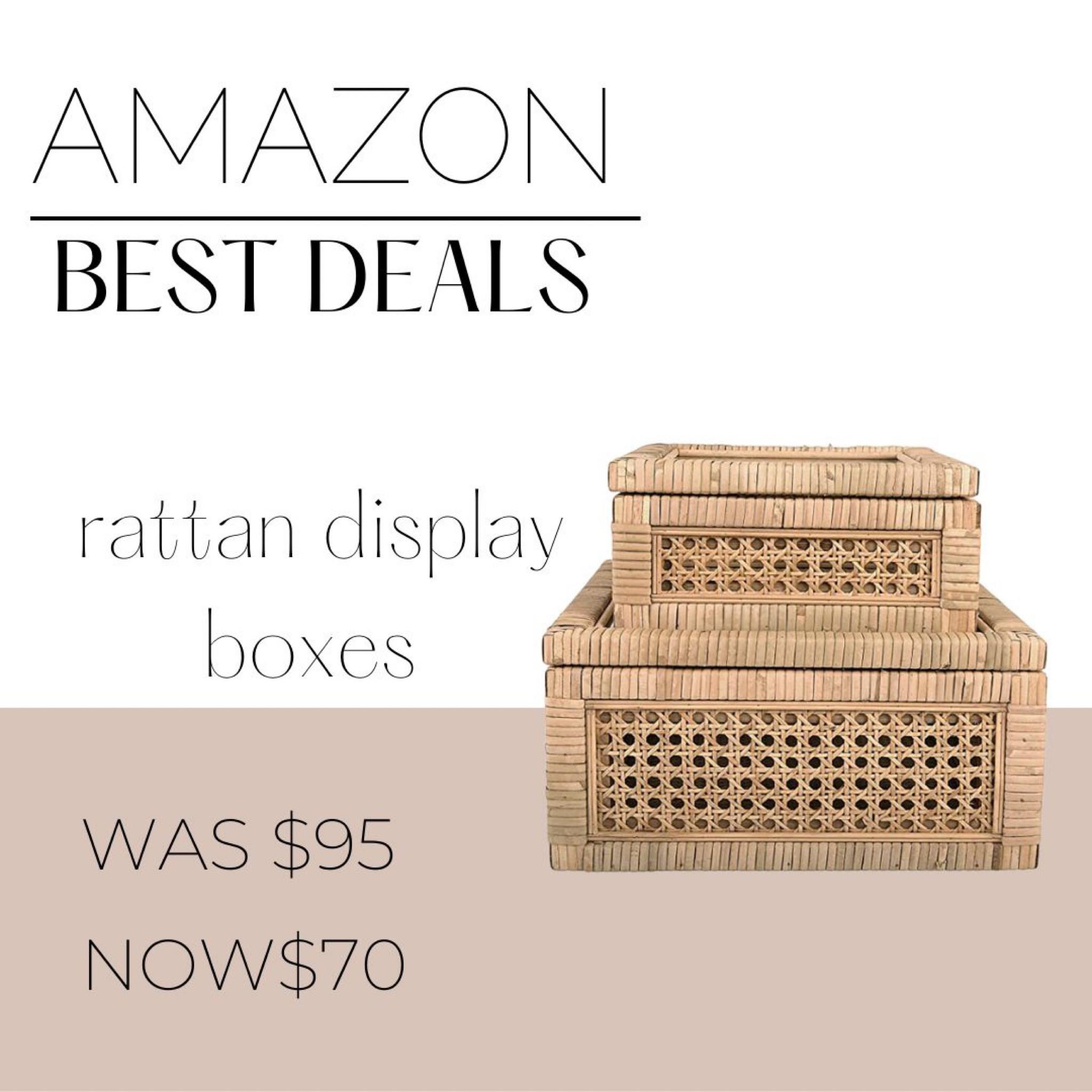 Amazon rattan display boxes 
Rattan boxes 
Amazon deals 

#LTKsalealert #LTKFind