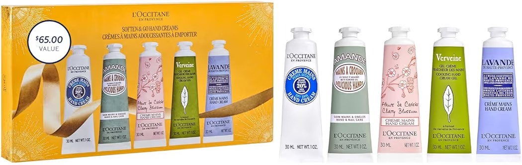 L'OCCITANE Nourishing & Protective Classic Hand Cream Holiday Sets: Gift the Best Moisturizing Ha... | Amazon (US)