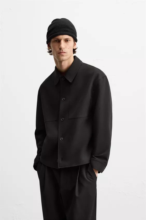 BOXY FIT OVERSHIRT | Zara US