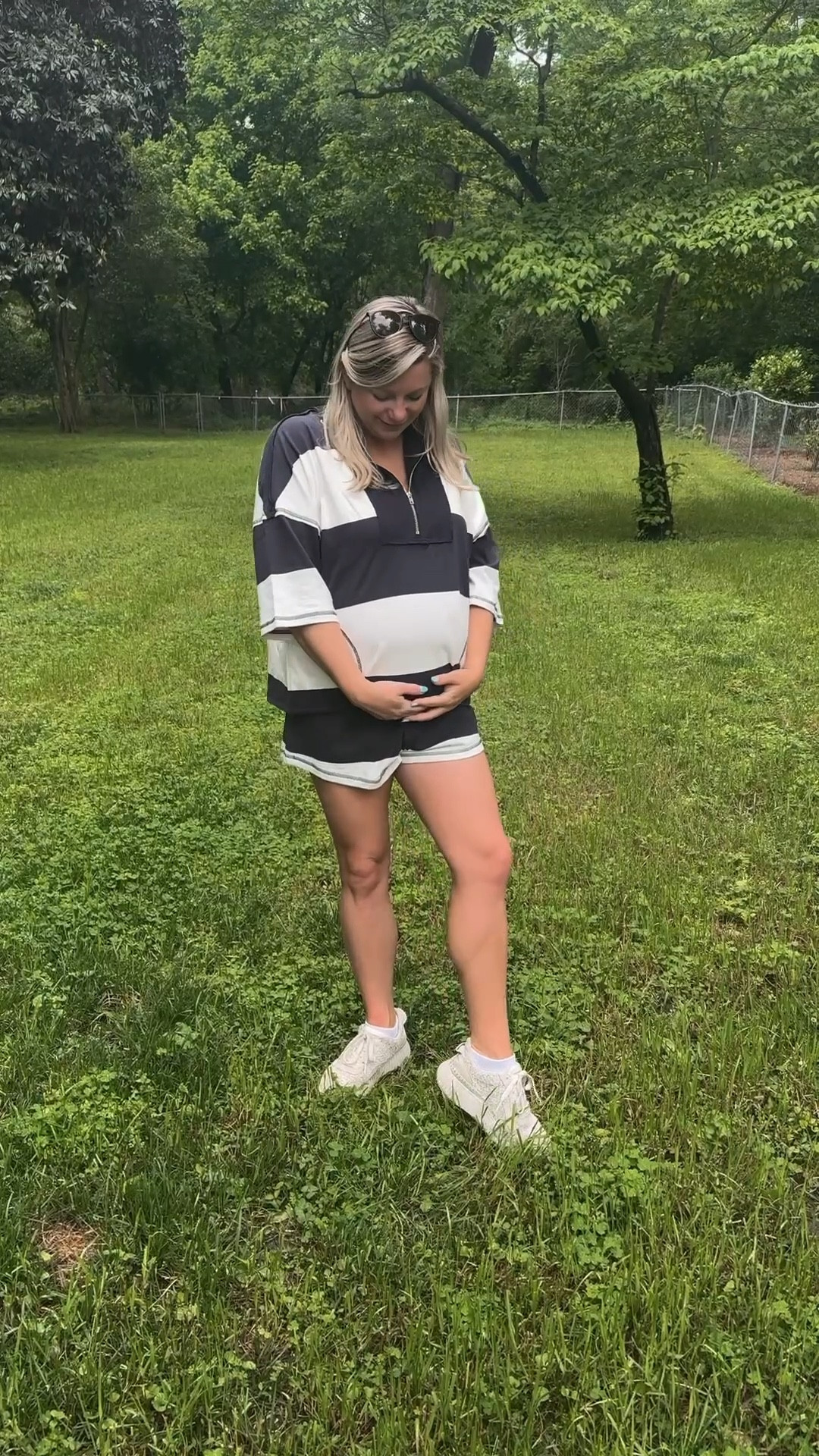 Love a matching set and this is bump friendly at 31 weeks 

#LTKBump #LTKSeasonal #LTKActive