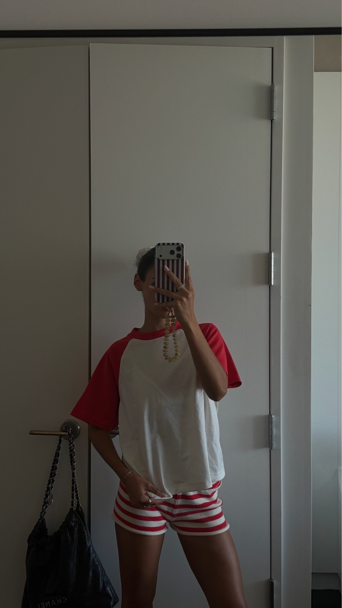 Daily drills white tee with red sleeves and red and white shorts #ootd #comfy

#LTKootd #LTKgrwm #LTKdayinmylife