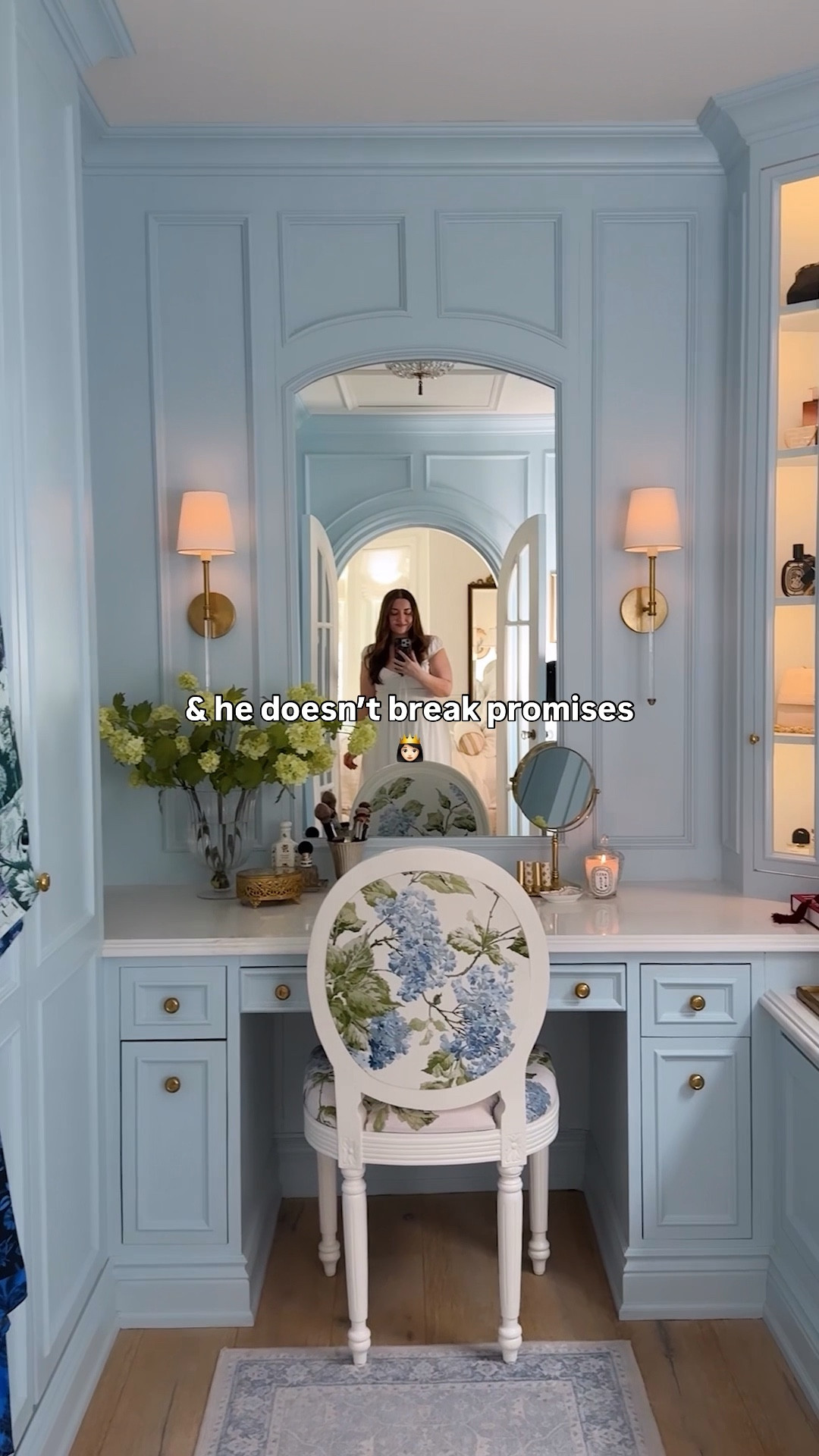 DIY walk-in closet / vanity setup / antique / home decor / home decorating / storage / beauty / closet tour

#LTKmidsize #LTKstyletip #LTKhome