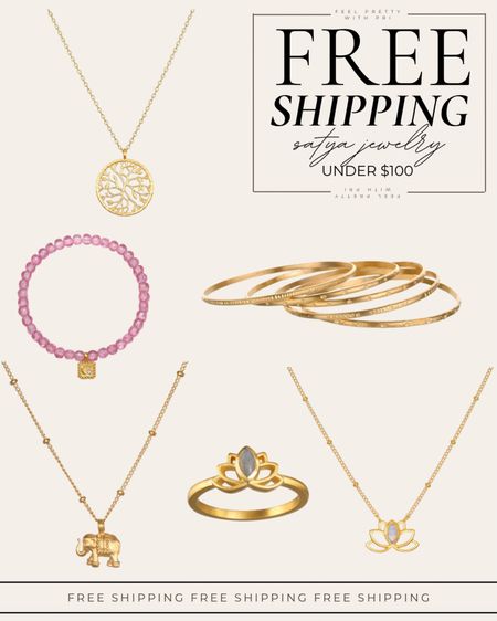 Free shipping today only! Perfect time to shop Mother’s Day gifts or a jewelry haul to treat yourself. These necklaces,  bangles, bracelets, and rings are all under $100

Use code SHIPFREE 

#LTKstyletip #LTKfindsunder100 #LTKGiftGuide