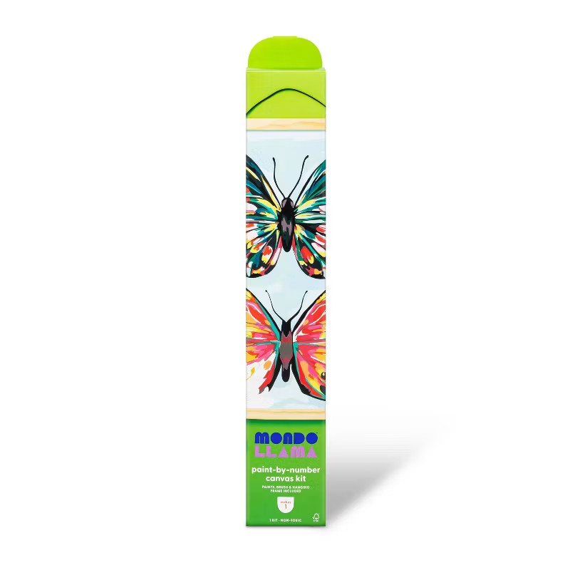 Paint by Number Kit Butterfly - Mondo Llama™ | Target