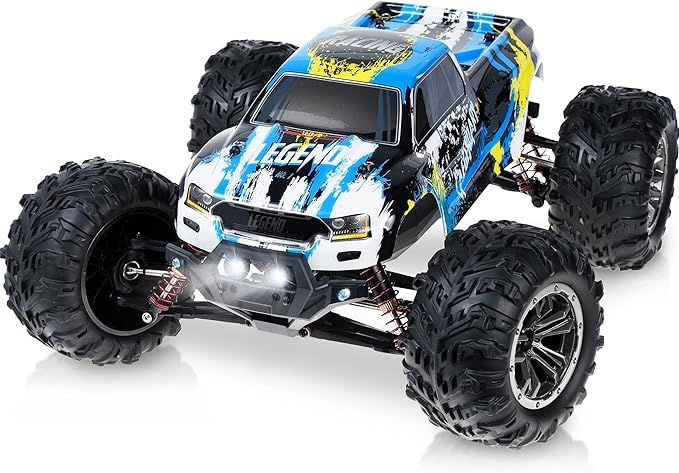 1:10 Scale Large RC Cars 50+ kmh Speed - Boys Remote Control Car 4x4 Off Road Monster Truck Elect... | Amazon (US)