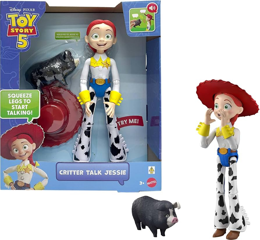 \u200bMattel Disney and Pixar Toy Story 5 Critter Talk Jessie | Amazon (US)