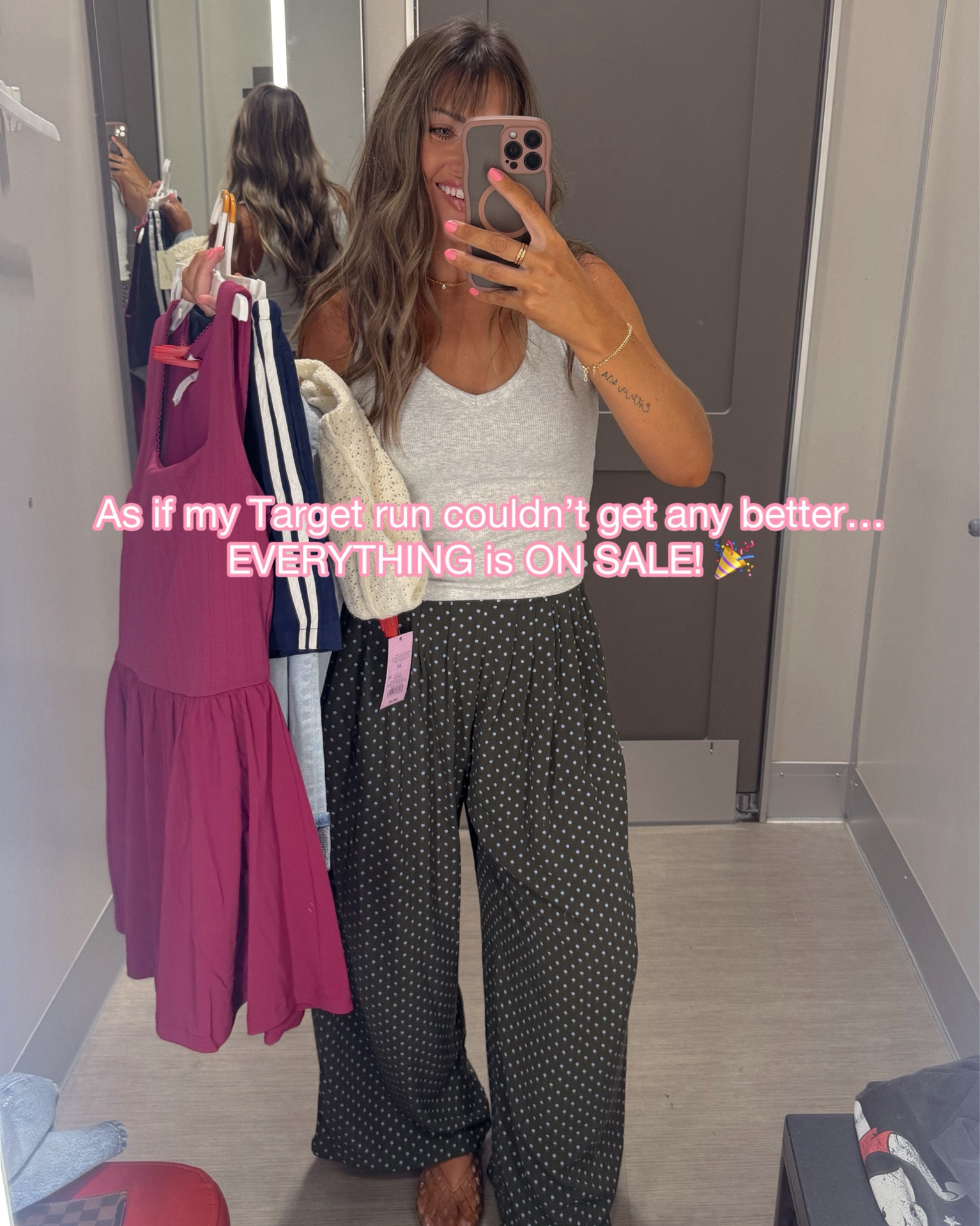 Target sale this week! Sizing help: I’m 5’4, XS or size 2 is usually my Target size… wearing my true 2 in the straight leg jeans // XS pants // I sized up to a 4/27 in the Jorts for a baggy fit! // size L Halloween tee //  XXS Mickey tee // S shorts // XS cardigan // XS green pants // small activewear dress. Hope this helps!!


Teacher outfit
What to wear
Casual outfit
Fall transition
Summer to fall
Early fall 
What to wear
Outfit ideas
Mom outfit
Back to school
School drop off