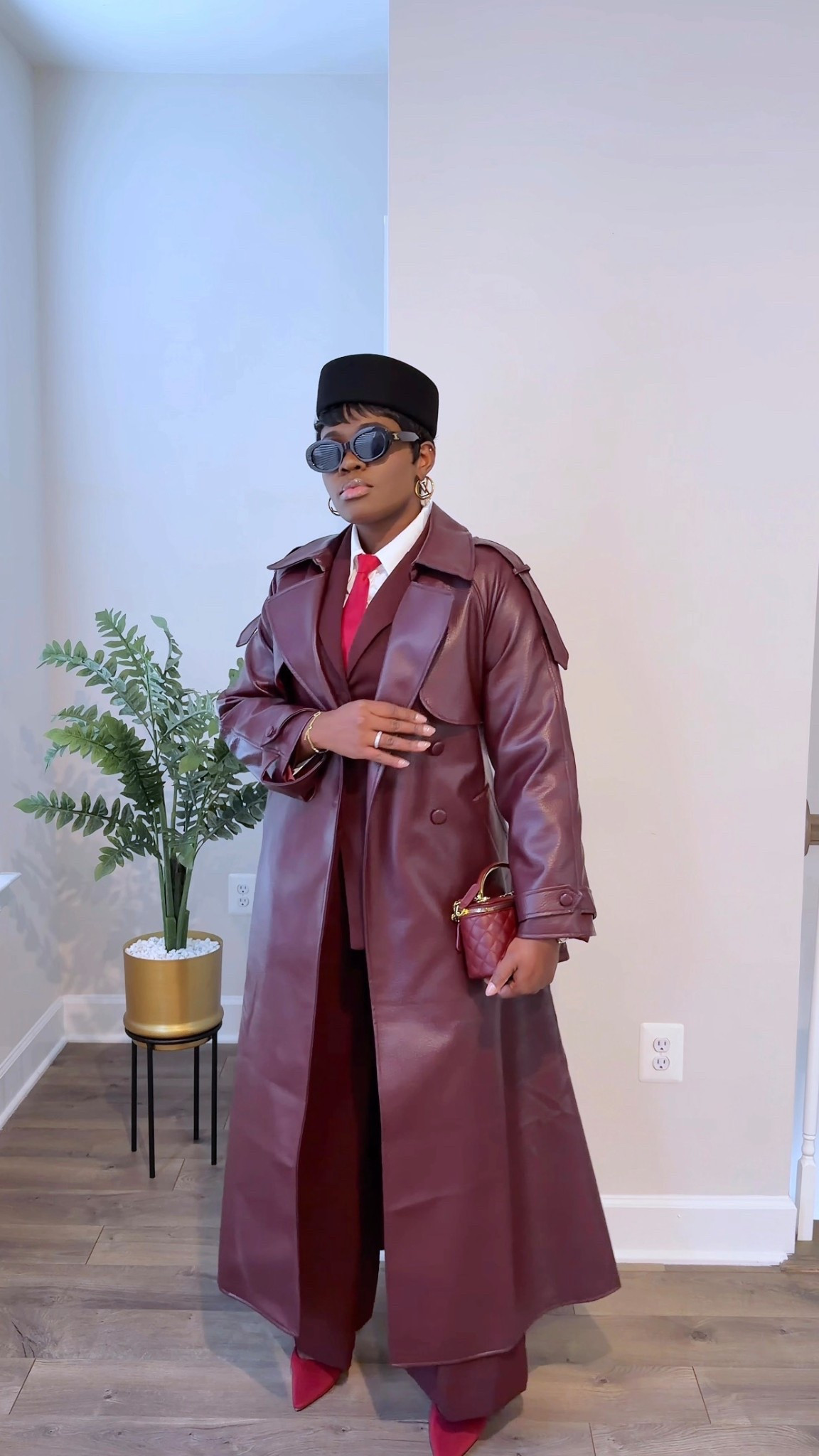 Pill Box Hat Outfit 

#LTKootd