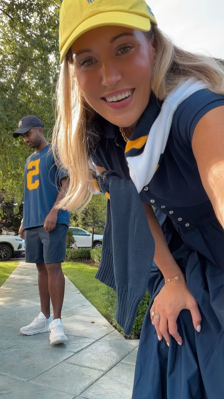 Go Blue OOTD with the fam!

#LTKmomlife #LTKOver40