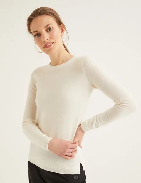 Cashmere Crew Neck Jumper | Boden (UK & IE)