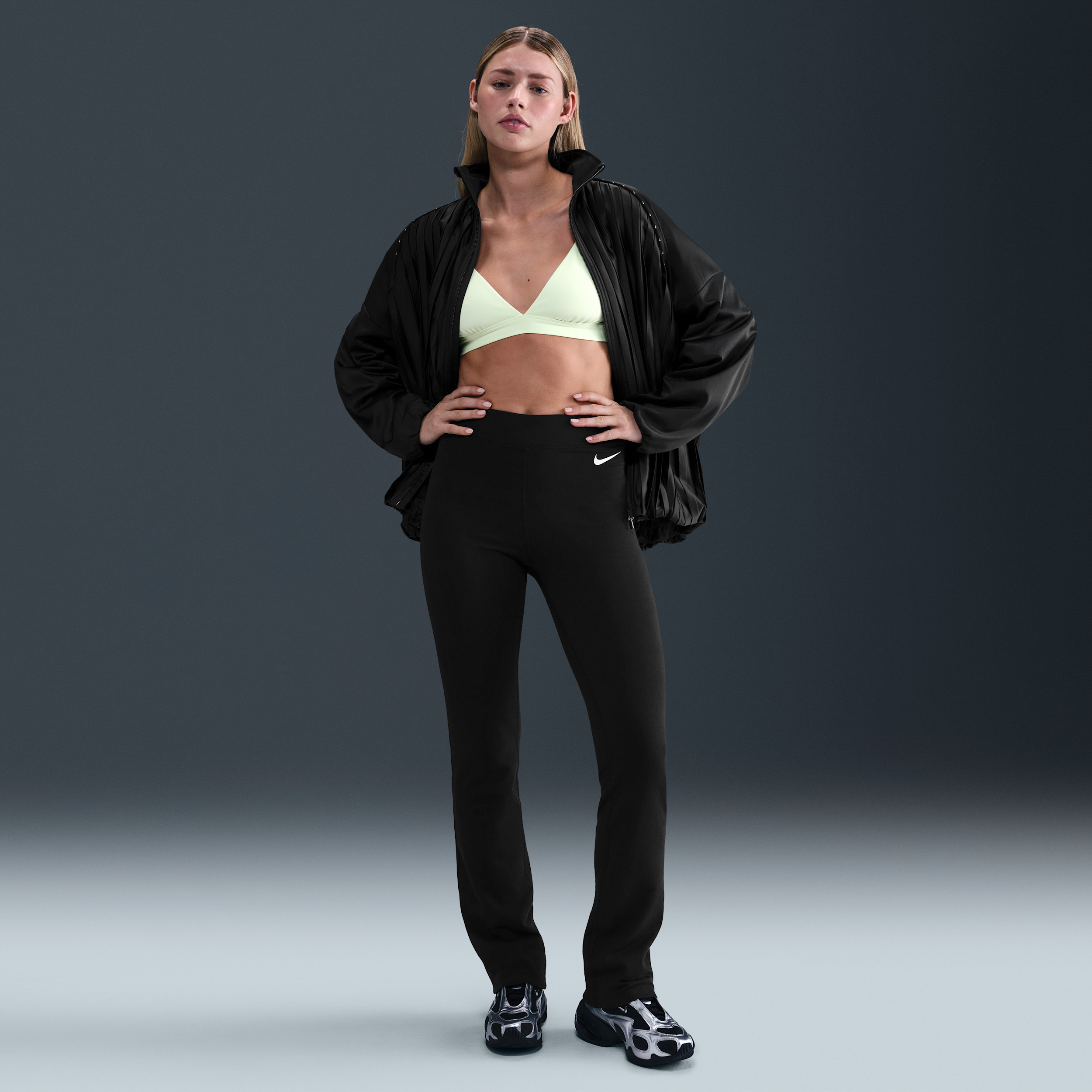 Women's Nike Sportswear Classic High-Waisted Bootcut Pants in Black | HJ1011-010 | Nike (US)