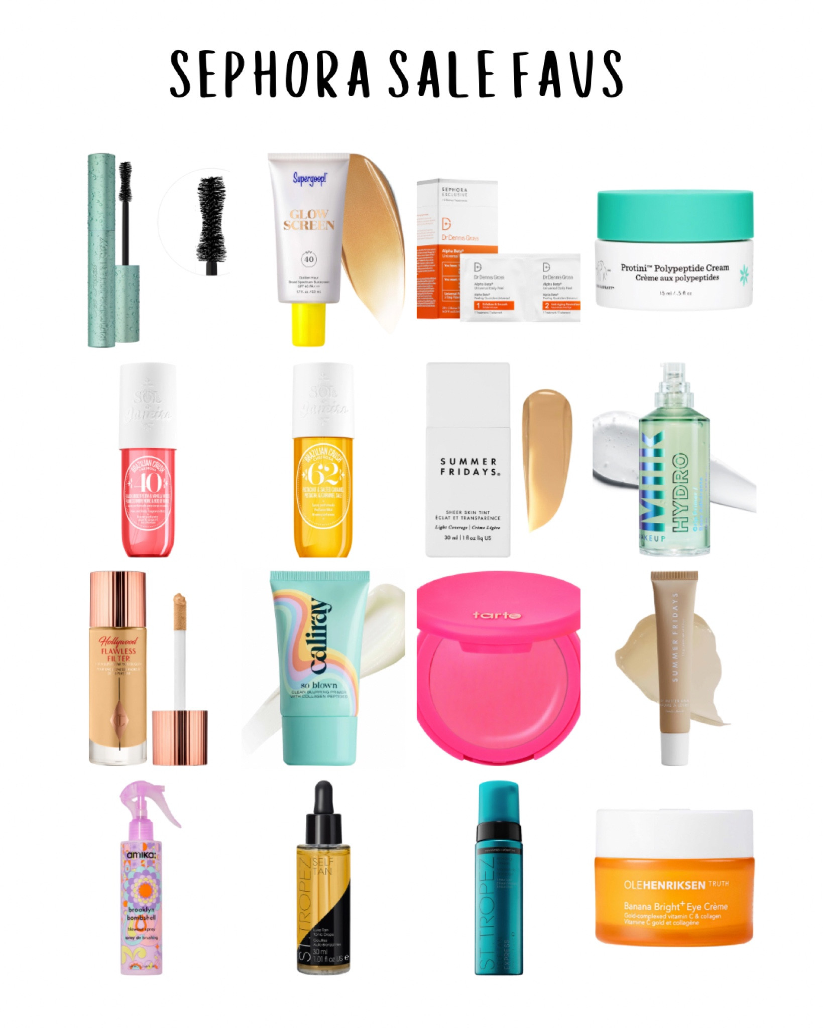 All of my Sephora favorites! Sale starts tomorrow with up to 30% off 🤩

#LTKbeauty #LTKxSephora #LTKstyletip