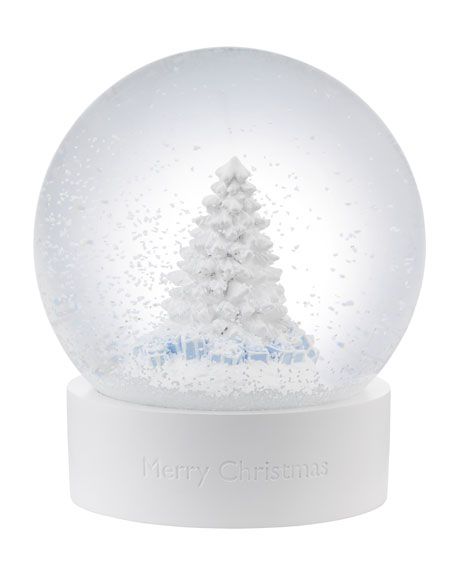 Wedgwood Christmas Tree Snow Globe | Neiman Marcus