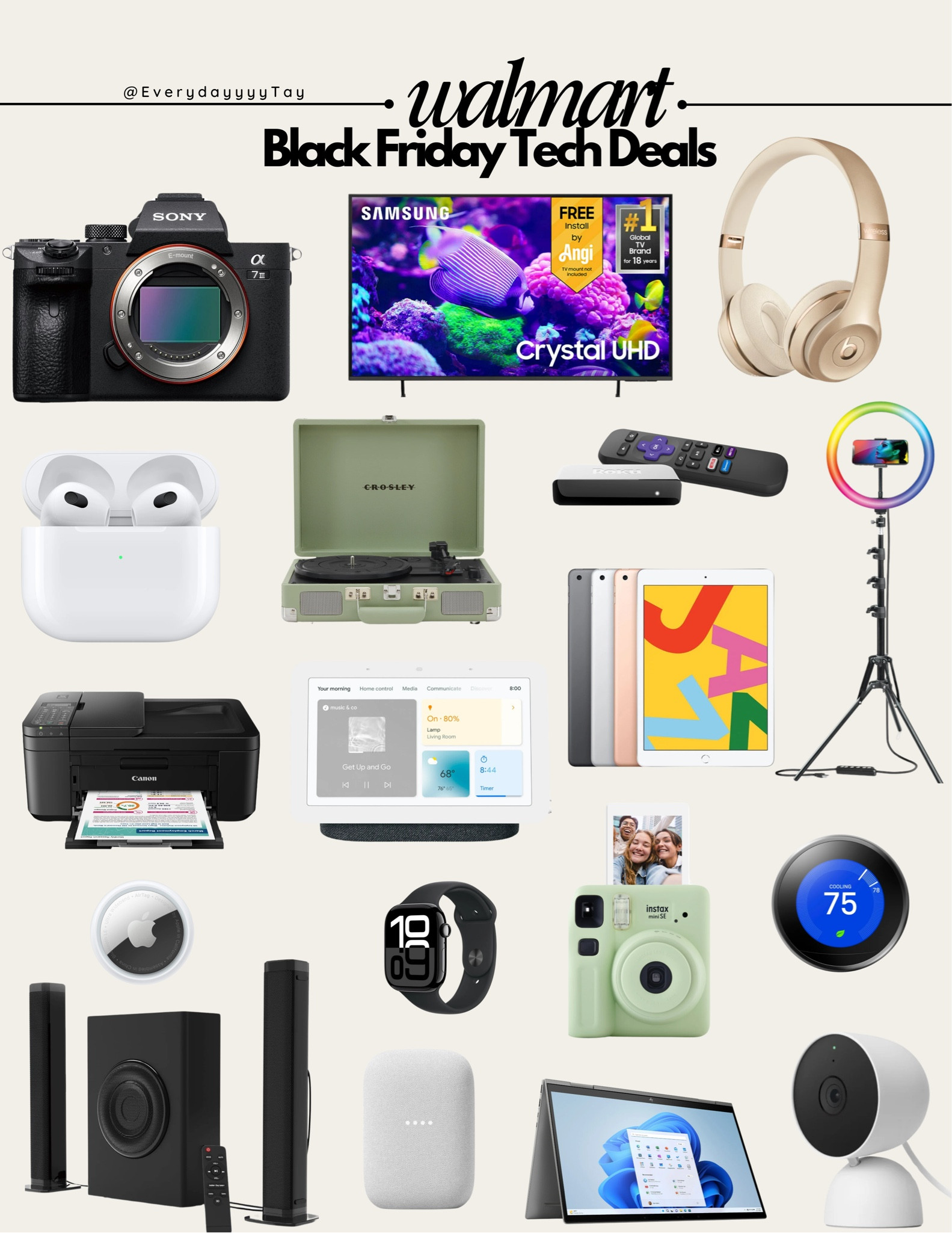 Walmart Black Friday deals are up now through Nov 17! Check out these tech deals ✨ #blackfriday 

#LTKSaleAlert #LTKGiftGuide #LTKCyberWeek