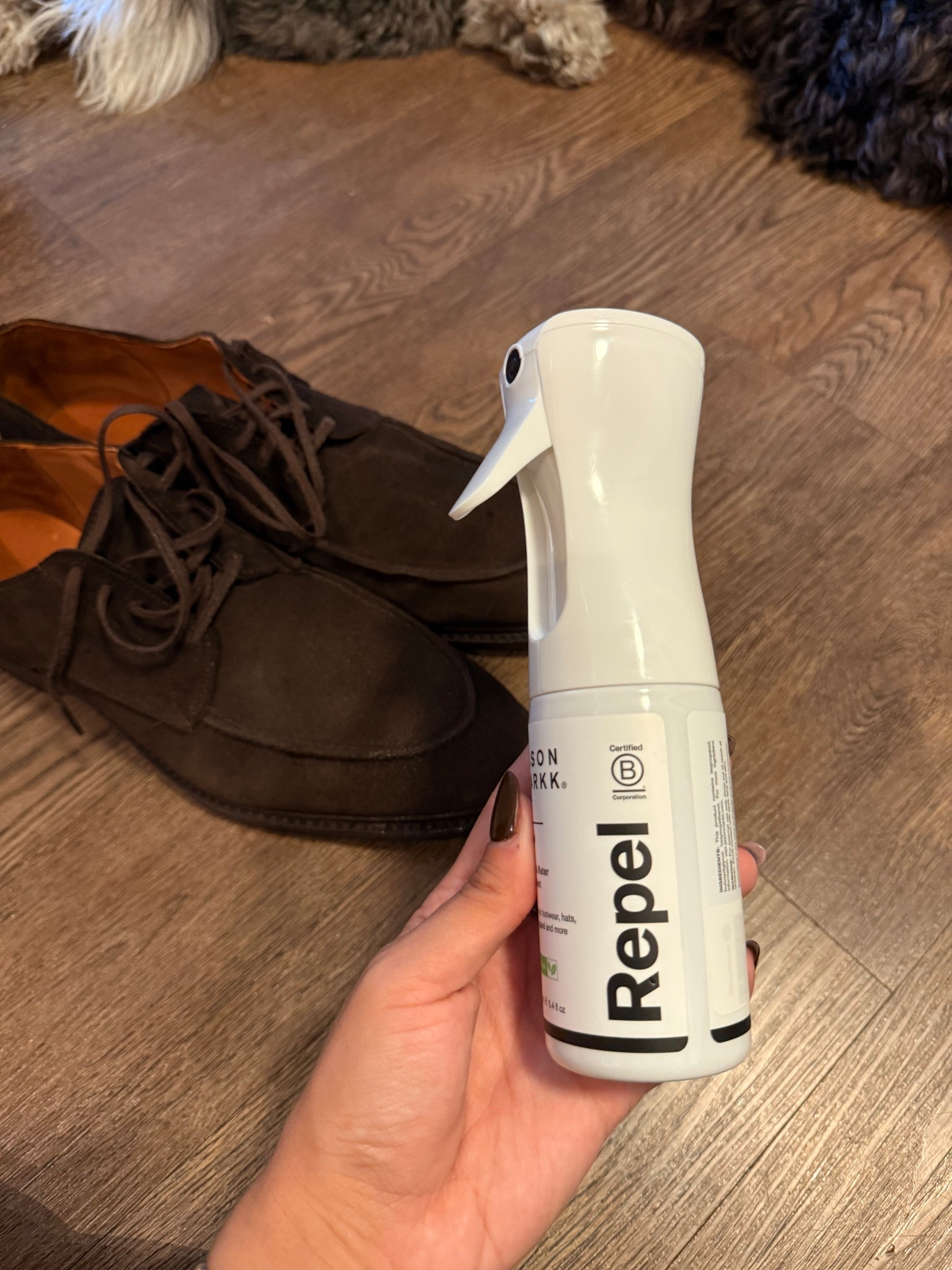 My favorite suede protection spray for suede boots and bags!! Just sprayed my hubby new shoes this morning!!

#LTKFindsUnder100 #LTKStyleTip #LTKShoeCrush