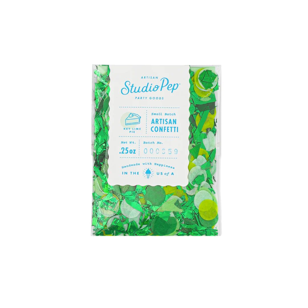 Key Lime Pie Green Confetti Pack | Ellie and Piper