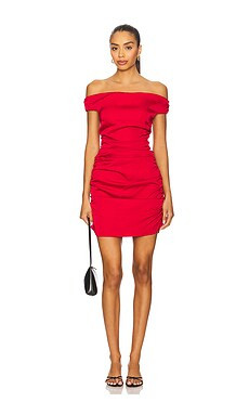 superdown Annie Mini Dress in Red from Revolve.com | Revolve Clothing (Global)