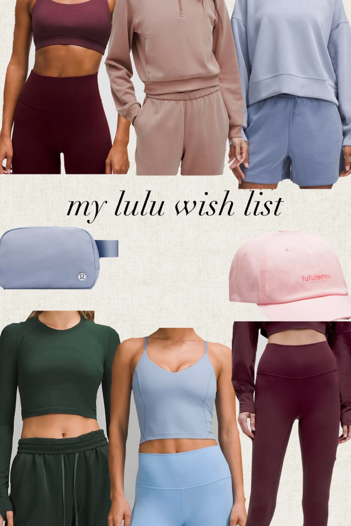 Lululemon Wish List! All my favorite pieces that are staples for a Pilates/Yoga loving girl! 

#LTKGiftGuide #LTKFitness #LTKActive