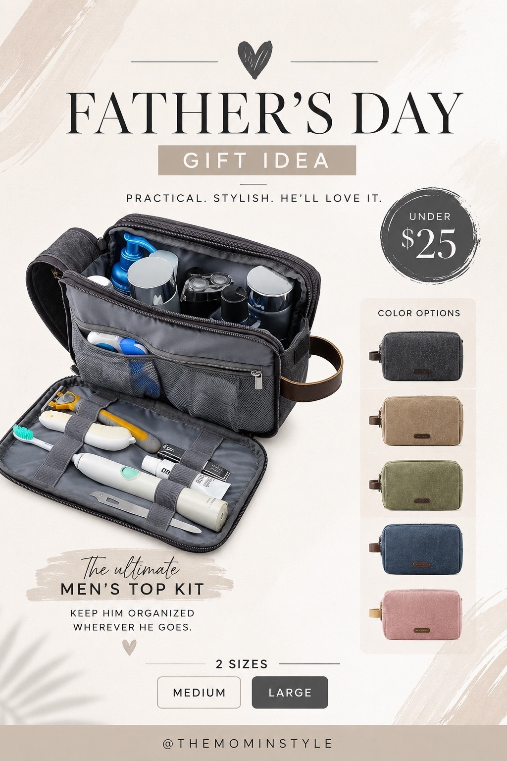 For the man who likes to travel this is an under $25 gift idea for Father’s Day. Amazon. ￼

#LTKSaleAlert #LTKMens #LTKmorningroutine