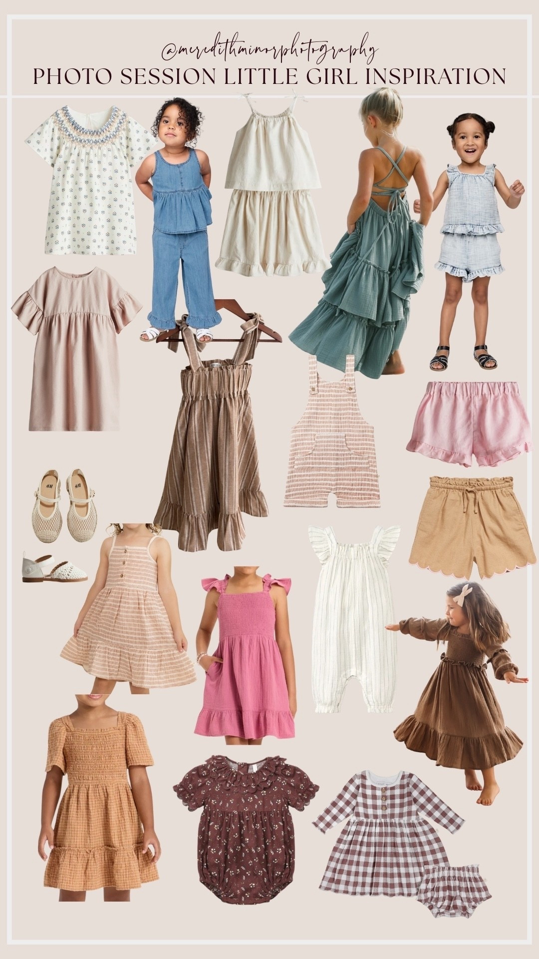 I pulled together styled girl outfits that look amazing in real life and in family photos, some for these early fall, late summer and warm weather sessions. Linked all my favorites here ↓

#LTKKids #LTKFamily