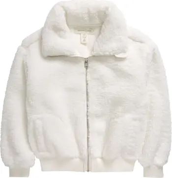 Kids' Faux Fur Bomber Jacket | Nordstrom