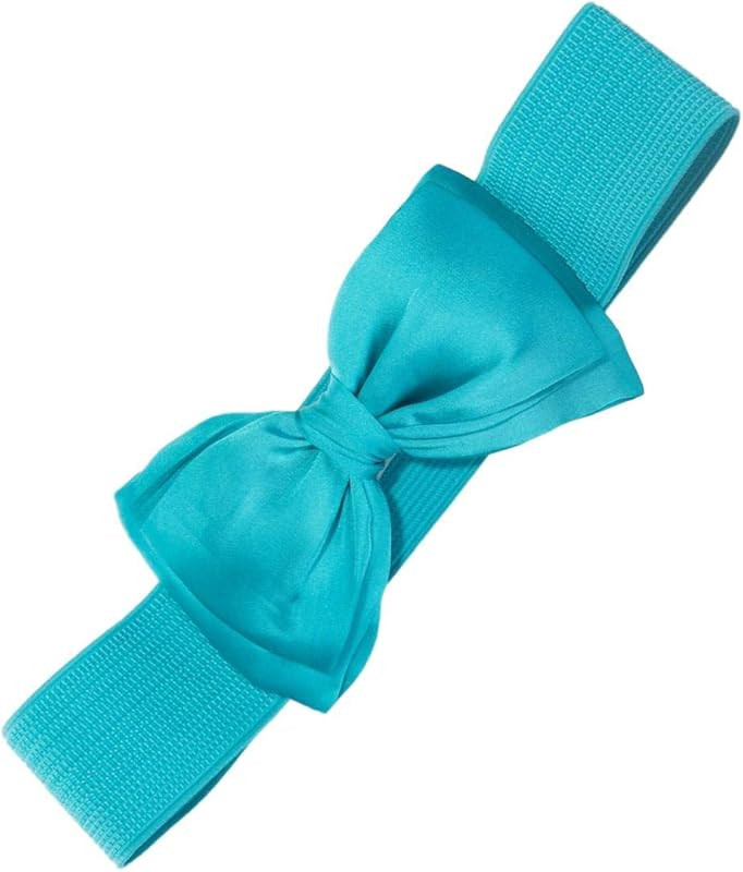 Dancing Days 1950's Elasticated Bow Rockabilly Belt | Amazon (US)