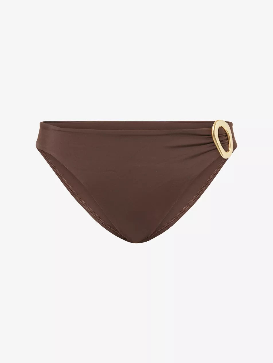Samoa Plaque-Embellished Bikini Bottoms | Selfridges