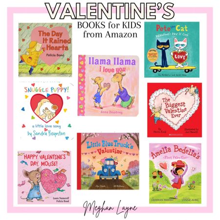 Valentine’s Day books. Books for kids. Valentine’s Day books for kids. Kid books on Amazon. 

#LTKGiftGuide #LTKSeasonal #LTKkids
