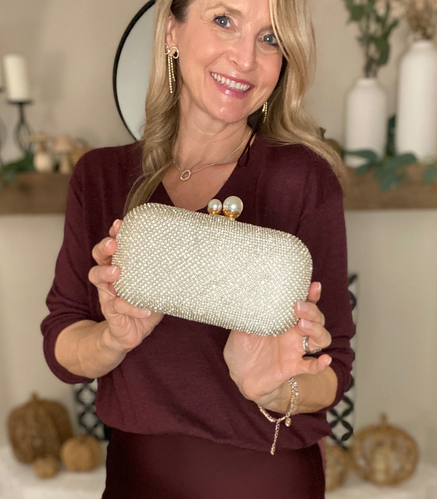 This clutch has the look of a high-end designer piece, but without the hefty price tag! Perfect for adding a touch of sparkle to your holiday outfit, it’s not only gorgeous but also spacious enough to hold your phone and makeup essentials. Plus, it comes with a gold chain for added versatility. And can you believe it’s under $35! ✨ This would also make a great Holiday gift for a friend or someone special in your life. 🎁 




Shop below ⬇️ 

#LTKChristmas #LTKChristmasoutfit Decor #LTKAmazon #LTKAmazonFinds #LTKfindsunder50 #LTKseasonal #LTKholidayoutfit #LTKclutch #LTKhandbag #LTKsalealert

#LTKHoliday #LTKCyberWeek #LTKGiftGuide