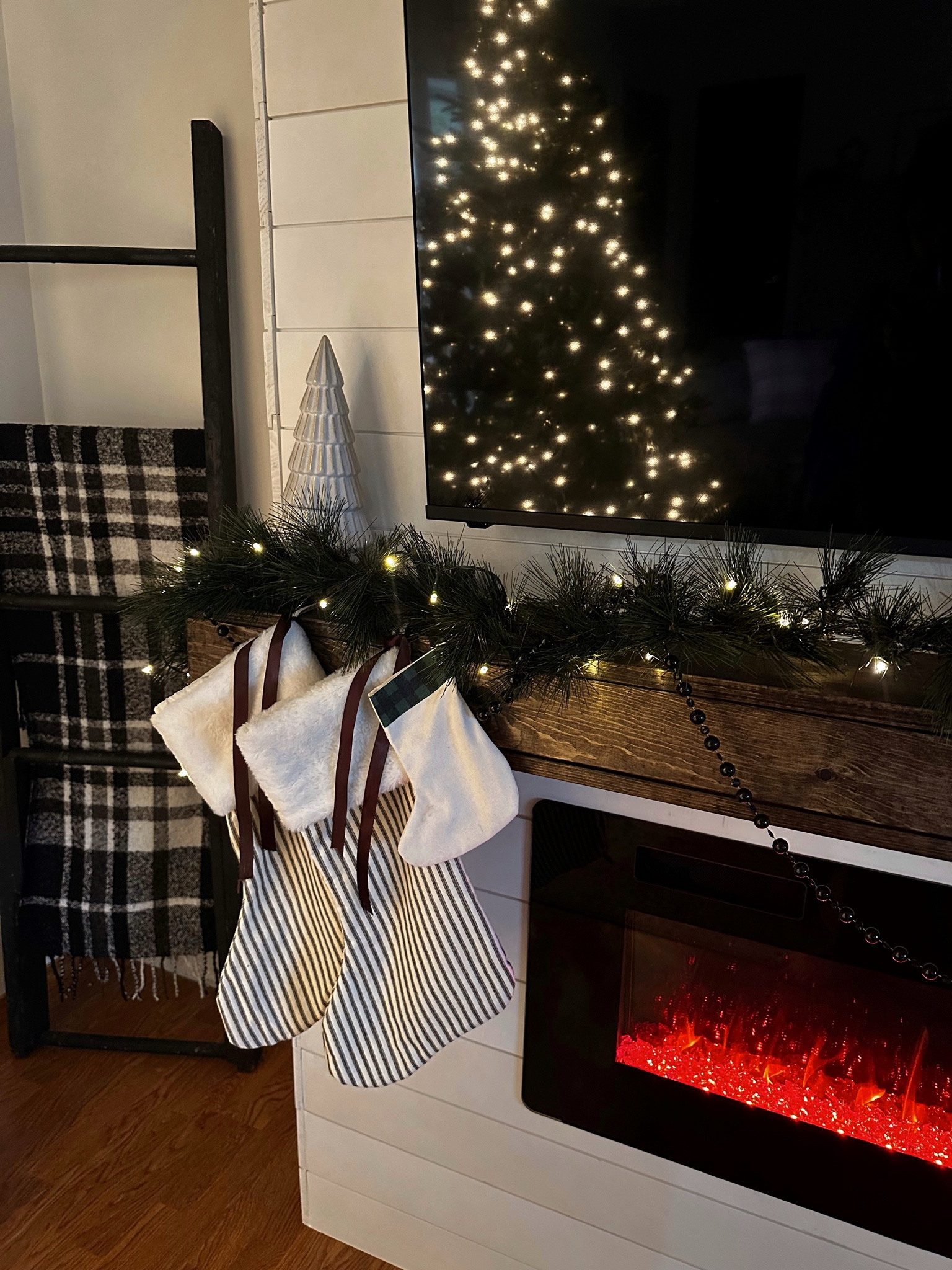 Christmas mantle decor ✨ Christmas stockings holiday decorated mantle fireplace Christmas garland Christmas decor holiday Christmas home decor living room decor 

#LTKHoliday #LTKHome #LTKGiftGuide