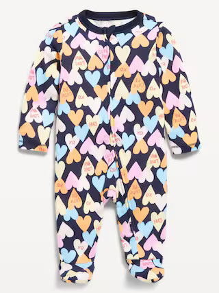 2-Way-Zip Sleep & Play Footed One-Piece for Baby | Old Navy (US)