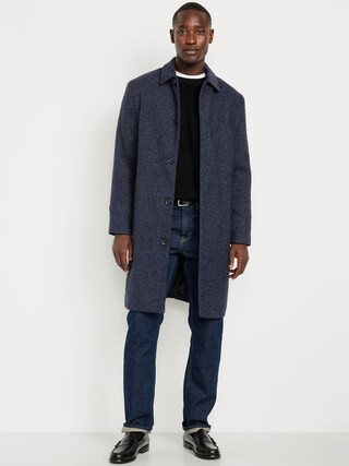 Relaxed Twill Topcoat | Old Navy (US)