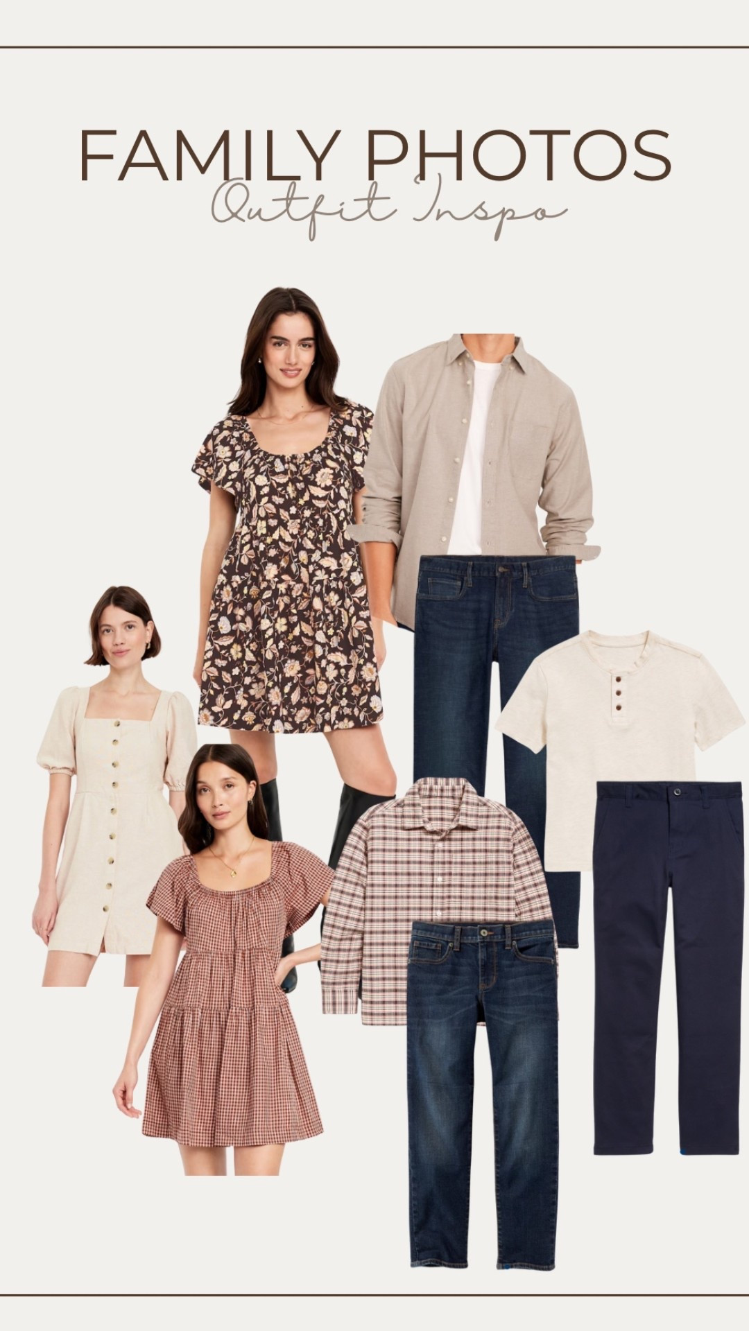 Fall family photos outfit idea! 

#familyphotos #fallphotos #fallseason #fallfamilyphotos #oldnavy #oldnavydresses #oldnavymens #oldnavykids #kidsoutfits #toddlerboys #toddlergirls #tweengirls #familyoutfits #familyoutfitideas #fallstyle #floraldresses #affordablefinds #styletip #menswear #toddlerboys #oldnavysale

#LTKSeasonal #LTKFamily #LTKStyleTip
