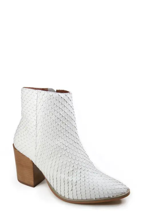 B*O*G COLLECTIVE Shasta Bootie in White at Nordstrom, Size 7 | Nordstrom