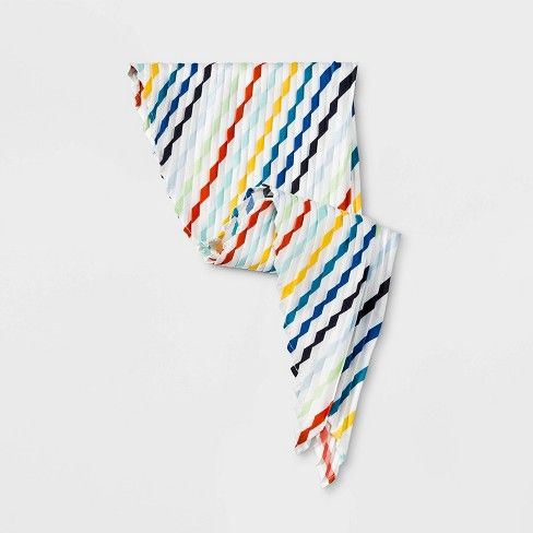Women's Striped Neckerchief - A New Day™ White | Target