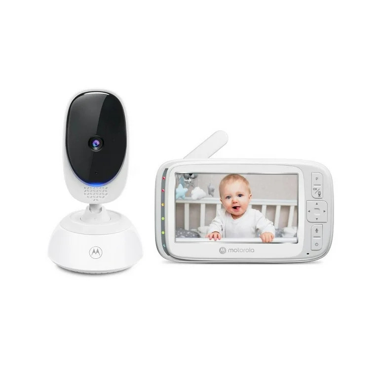 Motorola® VM75 5.0" 480 x 272 Color Display, Video Baby Monitor with Digital Tilt Motorized Pan | Walmart (US)