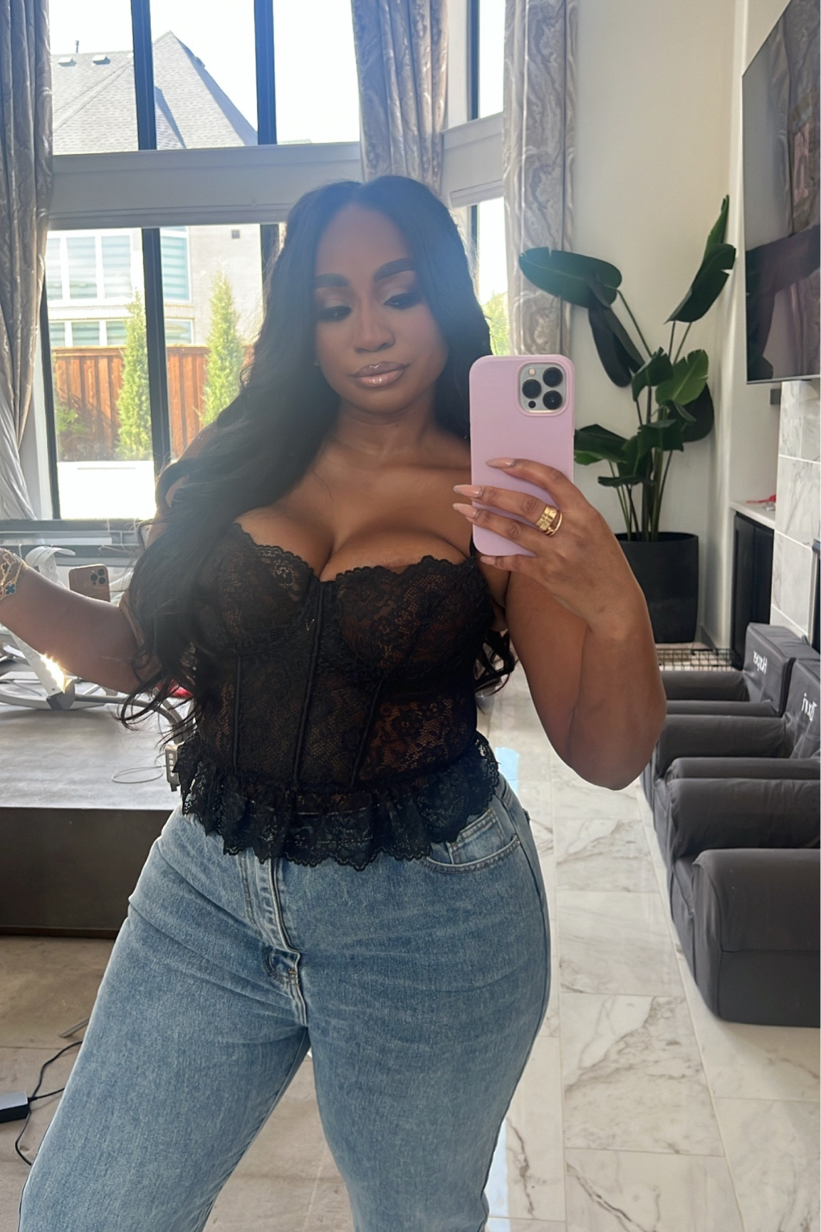 Corset from Anthropologie that just became my fav fall piece!! Hugs my body perfectly and is so flattering! Jeans are Pretty Little Thing! 

#LTKSeasonal #LTKfindsunder100 #LTKstyletip