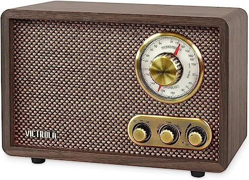 Victrola Willow – Retro Wood Bluetooth Radio with Built-in Speakers: Elegant & Vintage Design, ... | Amazon (US)