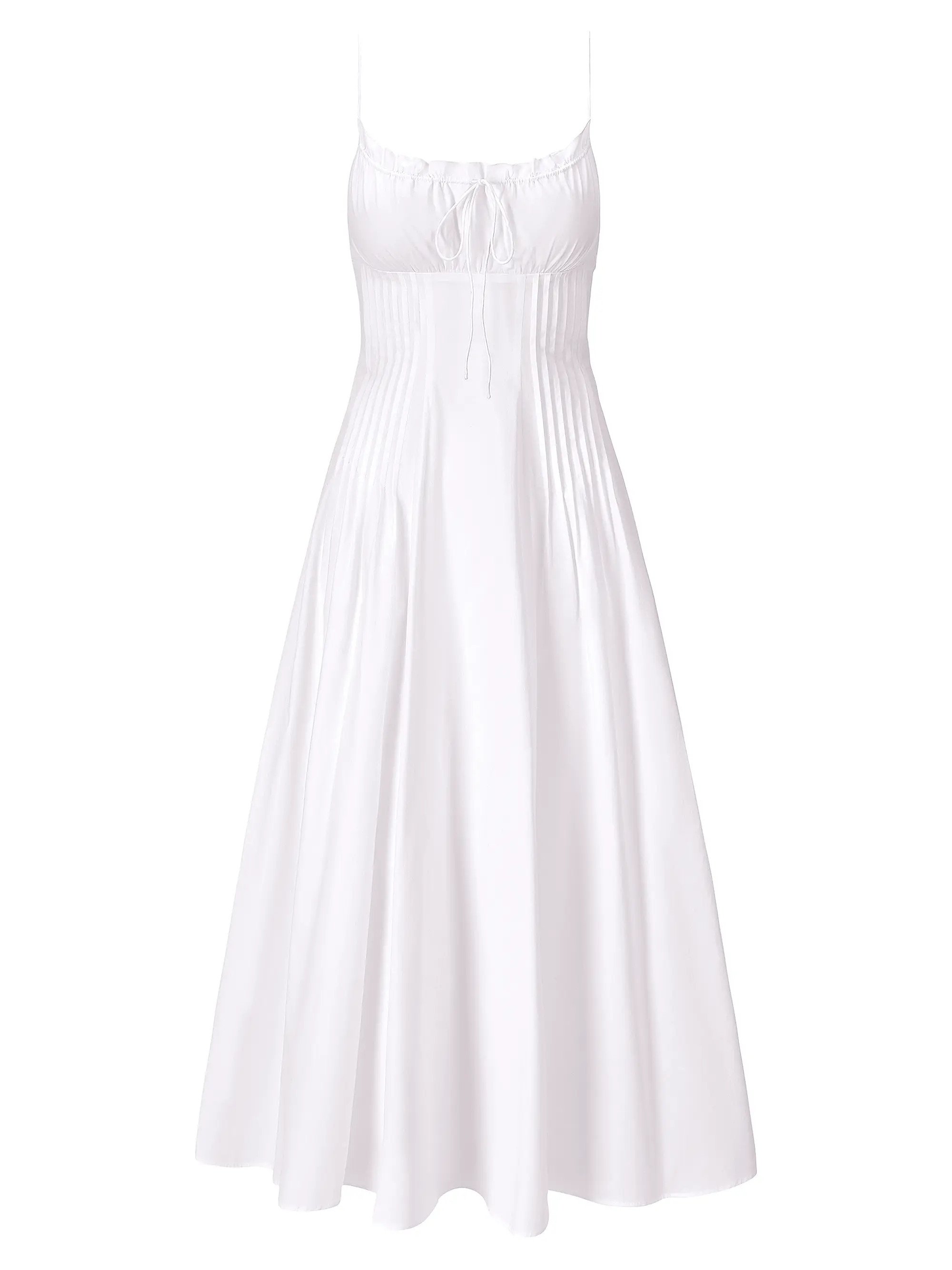 Staud Margi Cotton Maxi Dress | Saks Fifth Avenue | Saks Fifth Avenue