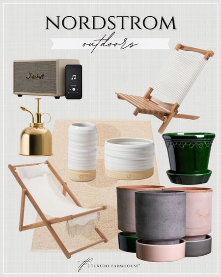 Nordstrom Outdoors 

Bring the great to the great outdoors with these fun finds from Nordstrom!

Seasonal, spring, home decor, planters, speakers, chairs, rug, 

#LTKhome #LTKSeasonal