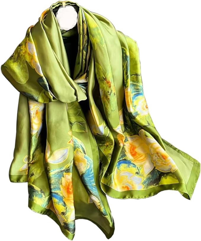 Shawl Scarf For Women Lightweight Scarves Floral Pattern Formal Evening Dressesformal Shawl Summe... | Amazon (US)