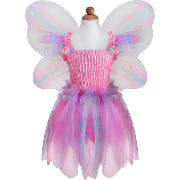 Butterfly Dress, Wings & Wand, Pink | Maisonette