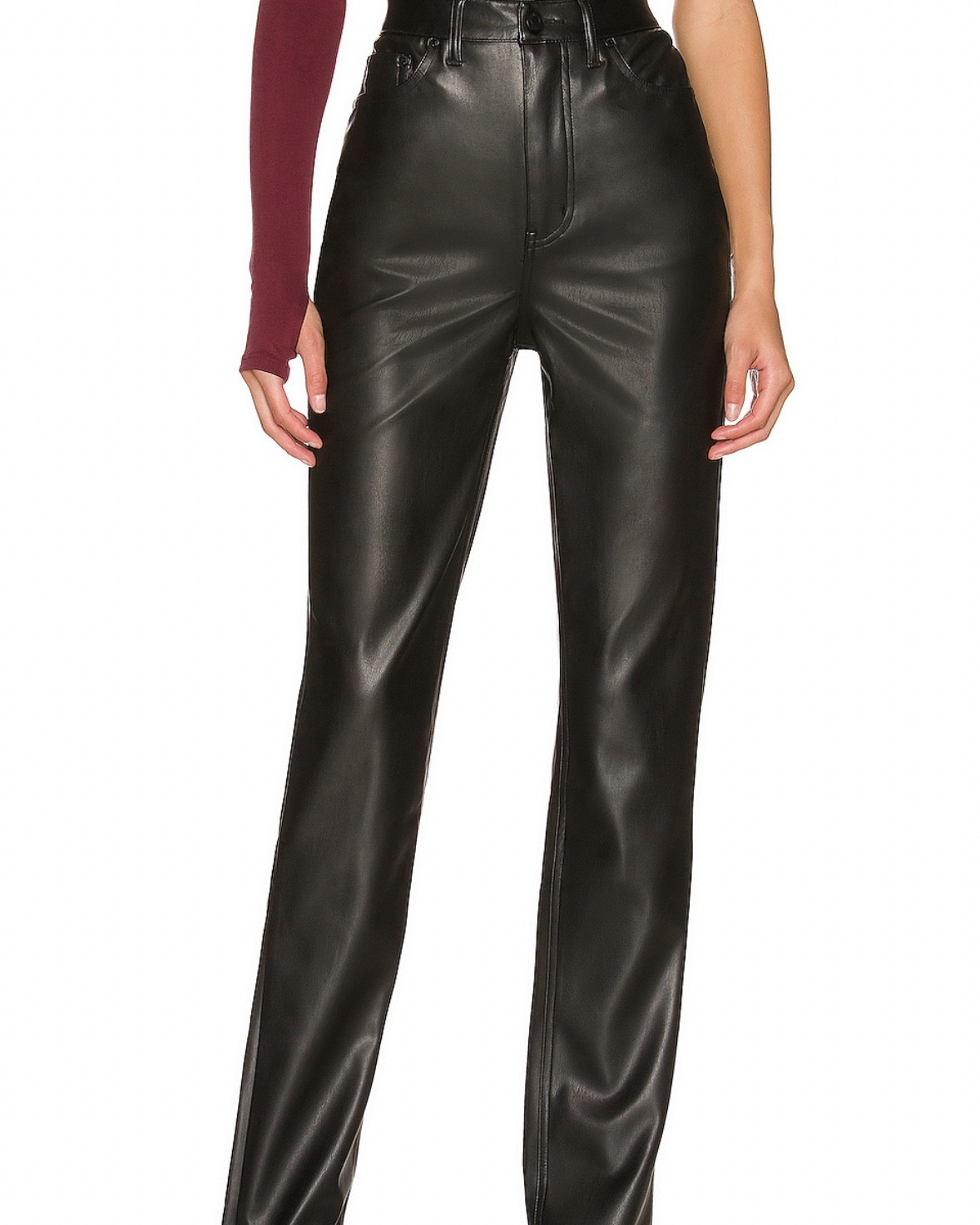 The perfect faux leather pant! 