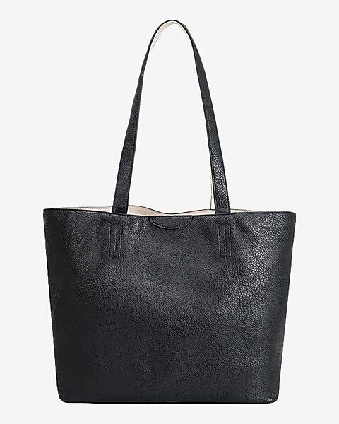 Melie Bianco Denise Large Vegan Leather Reversible Tote Bag | Express