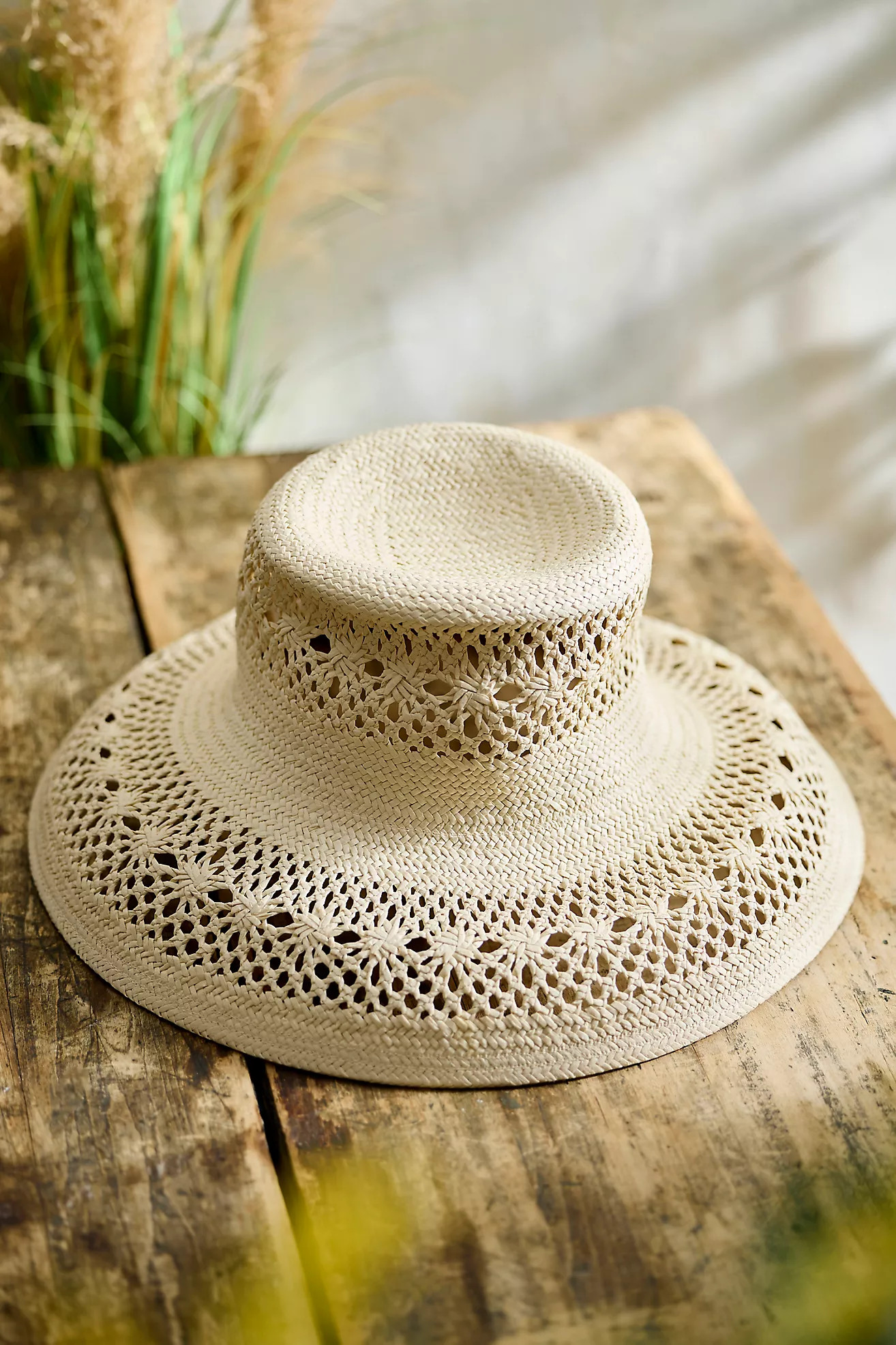 Woven Cotton Crown Hat | Terrain