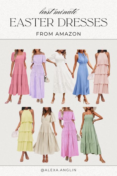 Last minute Easter dresses from Amazon // spring dresses // amazon fashion 

#LTKstyletip #LTKSeasonal #LTKfindsunder50