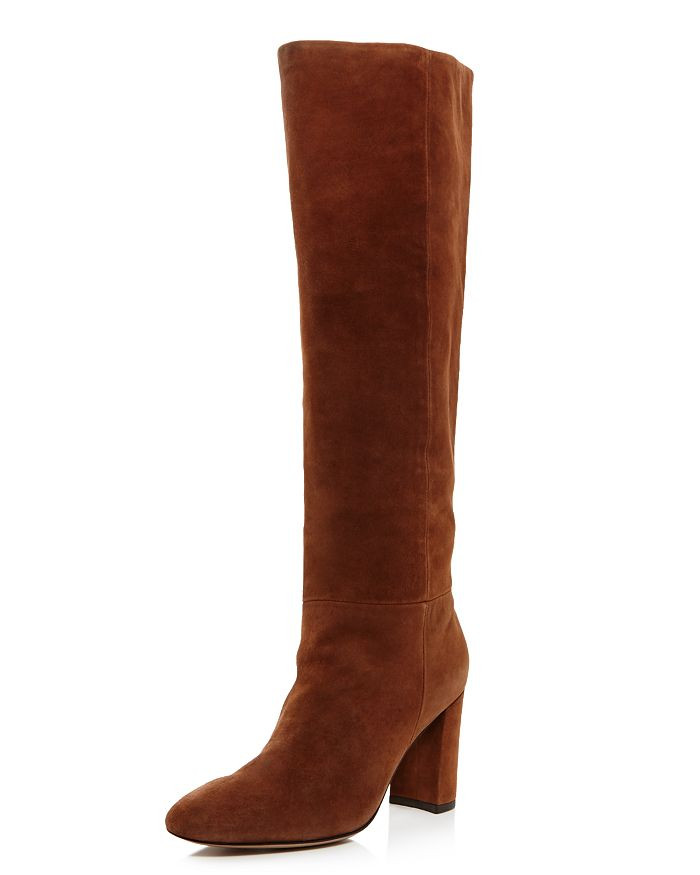 Women's Biennial Tall Suede Block Heel Boots | Bloomingdale's (US)